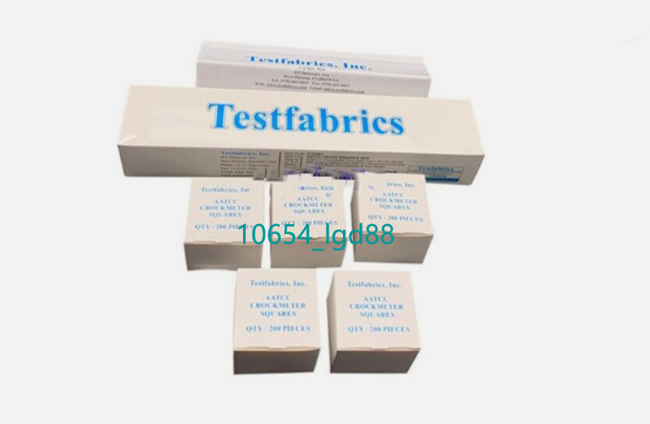 1000PCS/Box New 0101001 White Cotton Friction Cloth AATCC Standard 5*5cm 106u