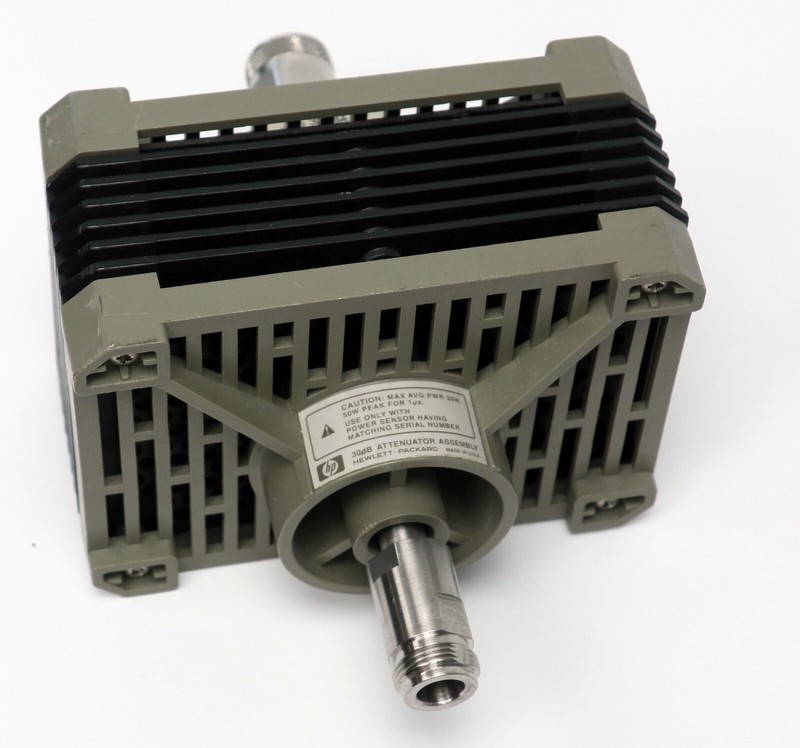 Agilent HP Keysight 8498A Coaxial Fixed Attenuator, 30dB, 25W Avg, DC-18GHz