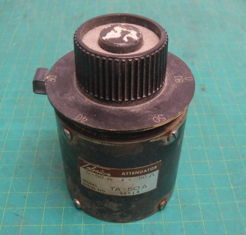 Telonic TA-50A 0-50 db 50Ω Attenuator gallery