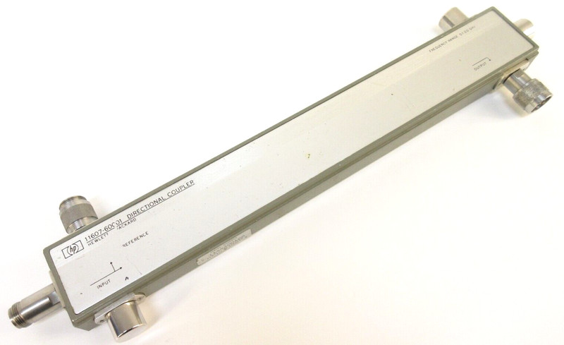 HP / Agilent 11607-60001 Directional Coupler, 100 MHz to 2 GHz, 20 dB, Type-N gallery