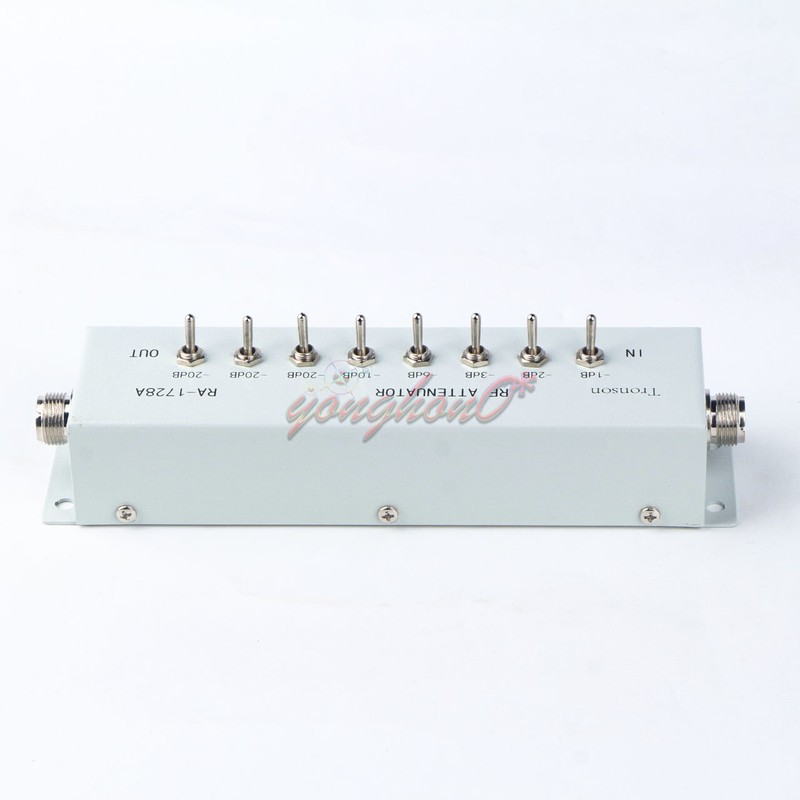 1PCS NEW 0 - 82DB VARIABLE/ STEP ATTENUATOR 50 OHM for Ham Radio Transmitter