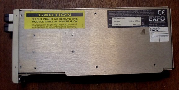 EXFO IQ-3100-optical: Variable Attenuator 1200 to 1650nm FC/PC gallery