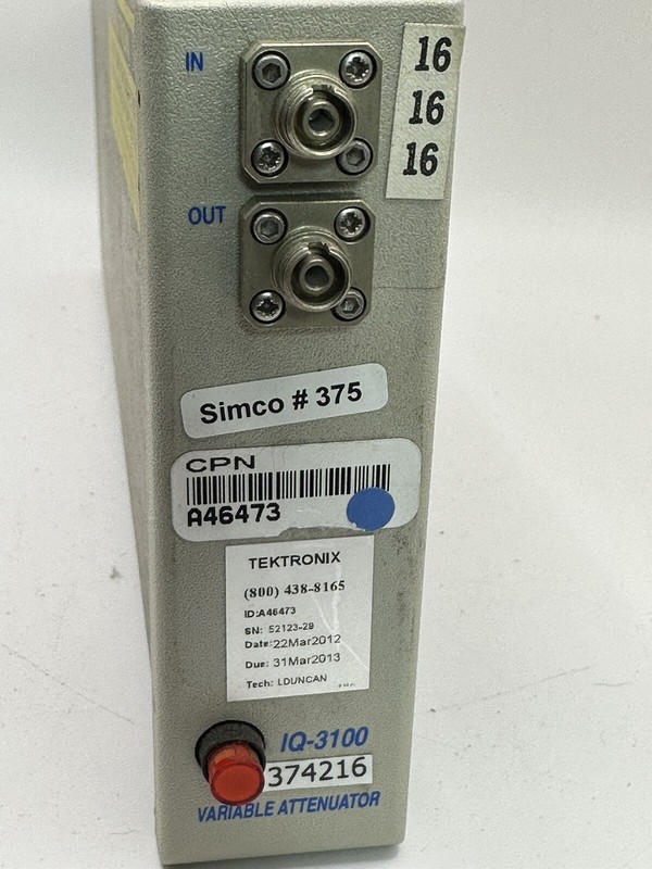 EXFO IQ-3100-B70 : Variable Attenuator 1200 to 1650nm (52123-29) gallery