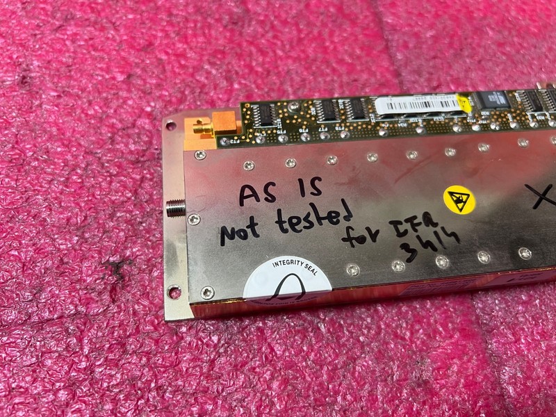 ATTENUATOR 44991/696 FAULTY AS IS FOR IFR3414 MARCONI 44830/499 gallery