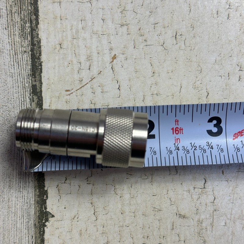 CentricRF C18N-20 N Attenuator 18Ghz 20db 2Watt VSWR 1.4 Male to Female S Steel gallery