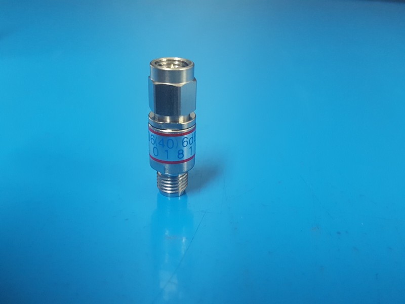 HRS AT-106(40): DC-18GHz 6dB Coaxial Fixed Attenuator (8182) gallery