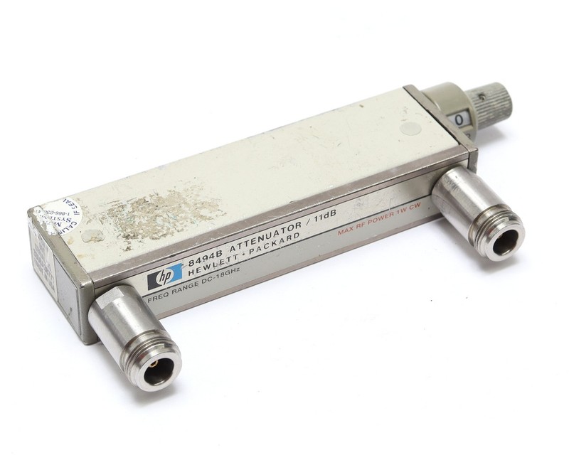 Hewlett Packard 8494B RF Step Attenuator gallery