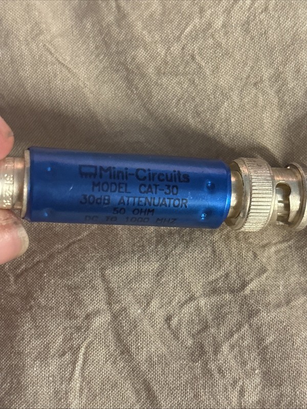 Mini Circuits Model CAT-30 30dB Attenuator, 50 ohm, DC to 1000 Mhz gallery