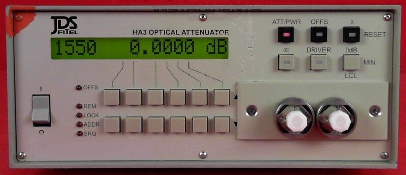 JDS Uniphase HA3 – HA37+10FP7 Precision Variable attenuator