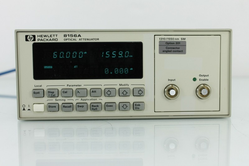 Agilent HP 8156A Optical Attenuator with Option 201 - Calibration included gallery