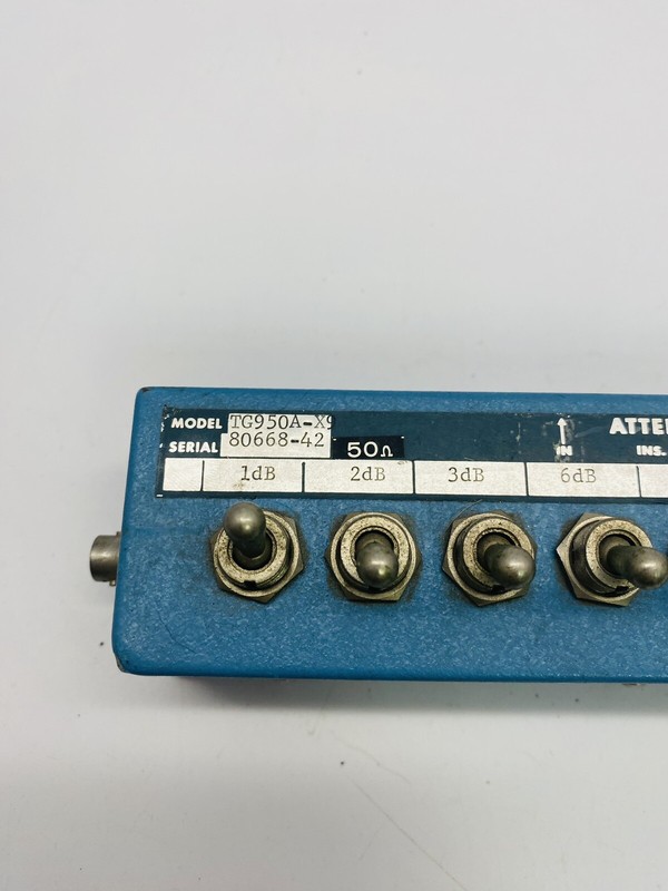 Telonic TG-950A-X9 Attenuator .5db to 20db Made In USA gallery