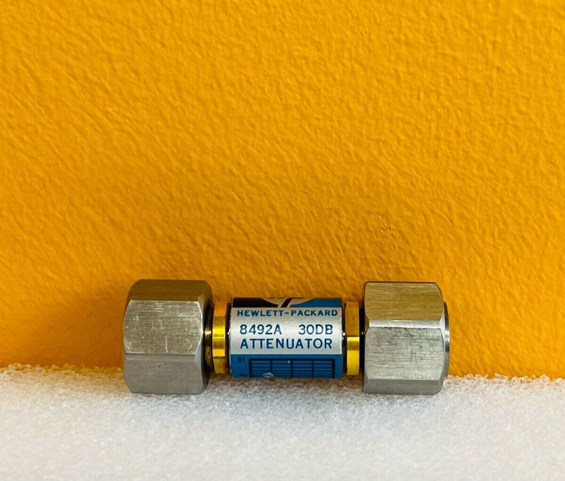 HP / Agilent 8492A-030 DC to 18.0 GHz, 30 dB, APC-7 Coaxial Attenuator. Tested! gallery