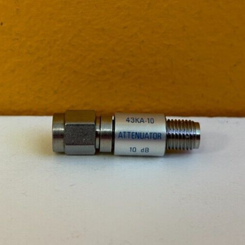 Wiltron / Anritsu 43KA-10 18 GHz, Type K 2.92 mm (M-F) Fixed Coaxial Attenuator! gallery