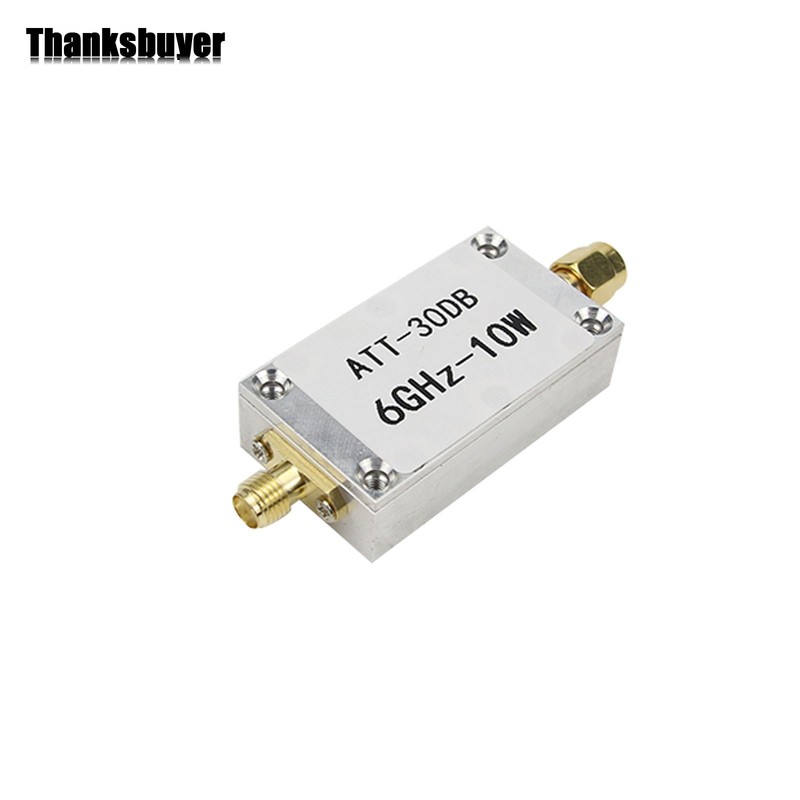 10W 30DB RF Attenuator SMA Fixed Attenuator For Power Meter Spectrum Analyzers gallery