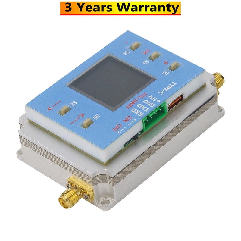DC-3GHZ 90DB Programmable Attenuator Module RF Attenuator Step 0.25DB 1.3" OLED- gallery