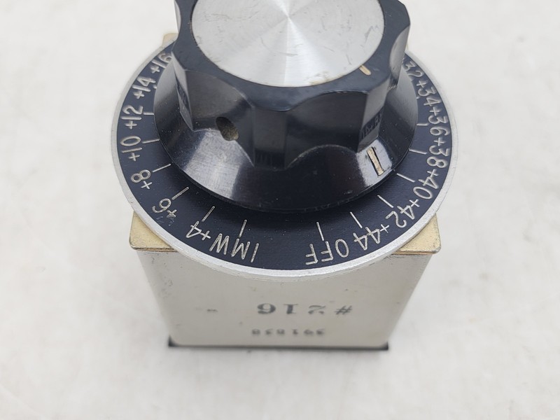 Vintage Altec VU8709-01VUD VU meter Range Extender 7500 3900 POT Ohms 9200A gallery