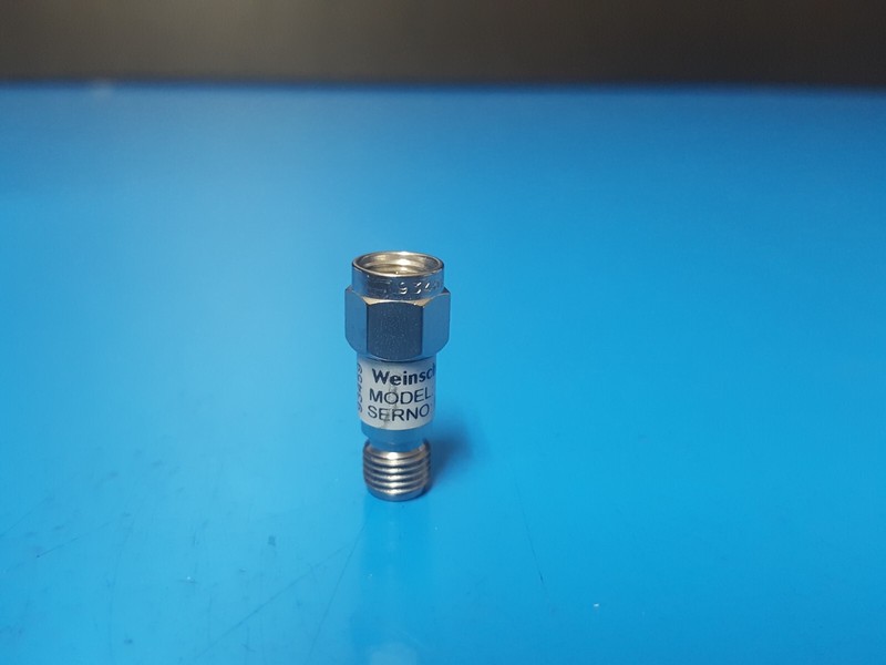 Weinschel 3T-3: Coaxial RF Attenuator 2 W, DC-12.4 GHz (R8845) gallery