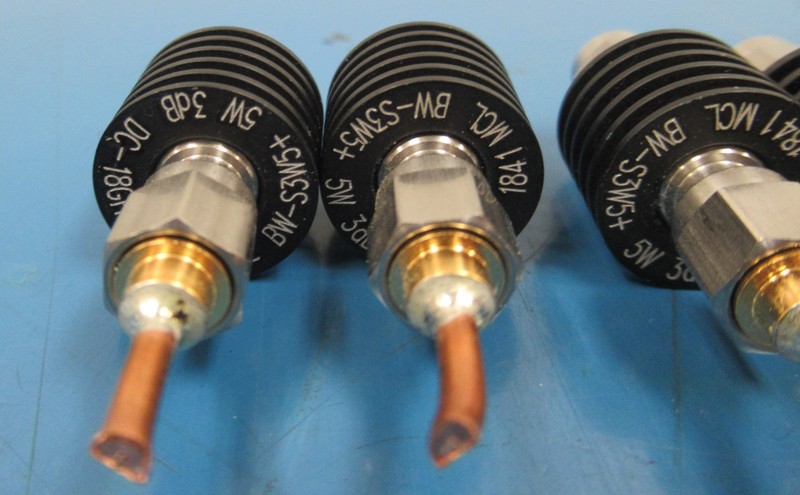 Mini-Circuits MCL BW-S3W5+ Fixed Attenuator DC-18GHz, 3dB, 5W (Lot of 8) gallery