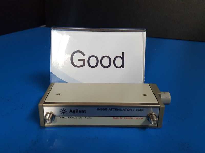 Agilent 8495G: Program Step Attenuator DC-4Ghz 70 dB (Opt. 002 011) – 3313