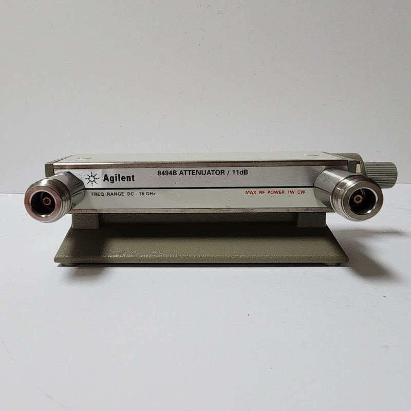 HP Keysight Agilent 8494B Step Attenuator DC to 18 GHz,0 to 11 dB