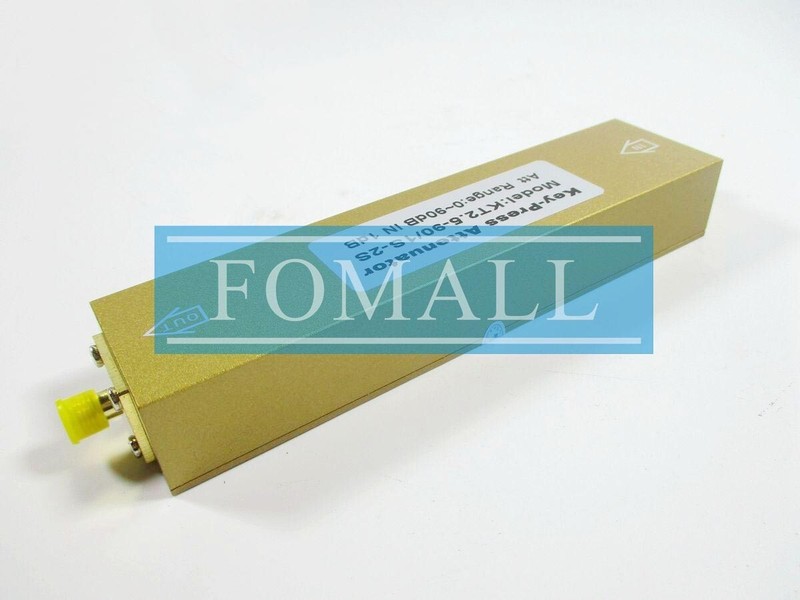 1PC RF Coaxial Adjustable Step 1db Attenuator SMA connector DC-2.5GHz 5W 0~90dB gallery