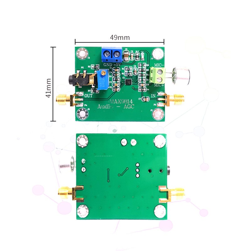 MAX9814 Microphone Amplifier Module Audio AGC Microphone Sensor Pickup MIC gallery