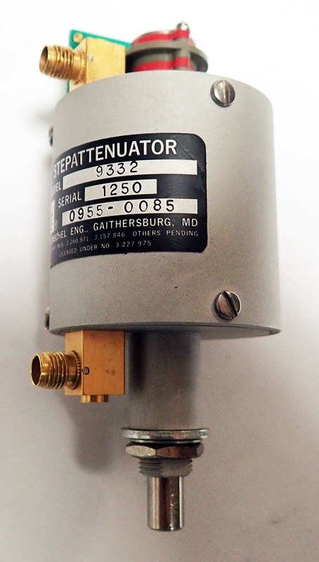 WEINSCHEL 5 POSITION STEP ATTENUATOR MODEL 9332 0-50 dB IN 10 dB STEPS NEW gallery