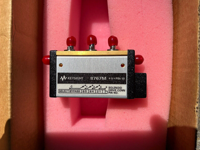 Agilent / HP / Keysight 8767M DC to 50GHz SPT4 switch