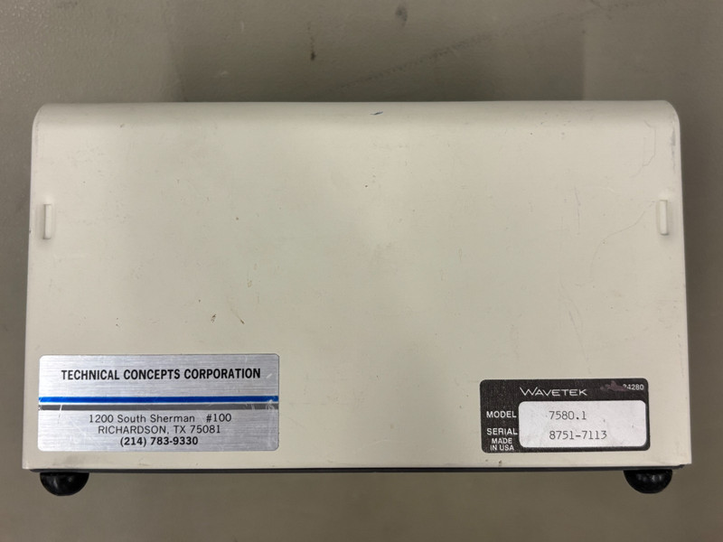 Wavetek 7580.1 Decade Attenuator, 80 dB, .1 dB Steps, 75 Ohm, BNC Connectors gallery