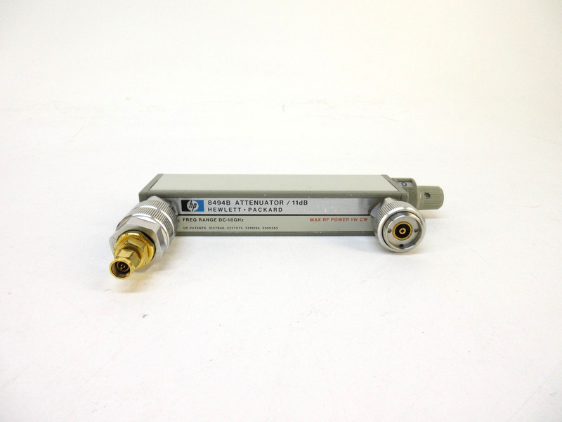 HP 38494B-001, DC to 18GHz, 0-11dB Step Attenuator, 1dB Steps, SMA 8494B gallery