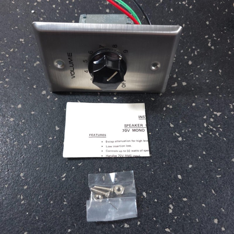 MG Electronics TSLA-9 - 9 Tap Stepped, Line Attenuator gallery