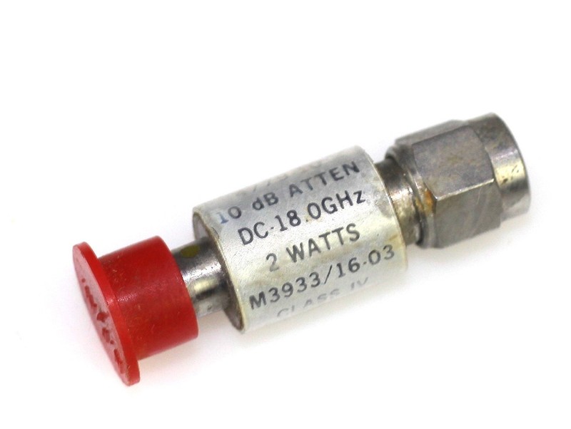 Narda 4779-10 10dB 2W DC-18GHZ RF attenuator gallery