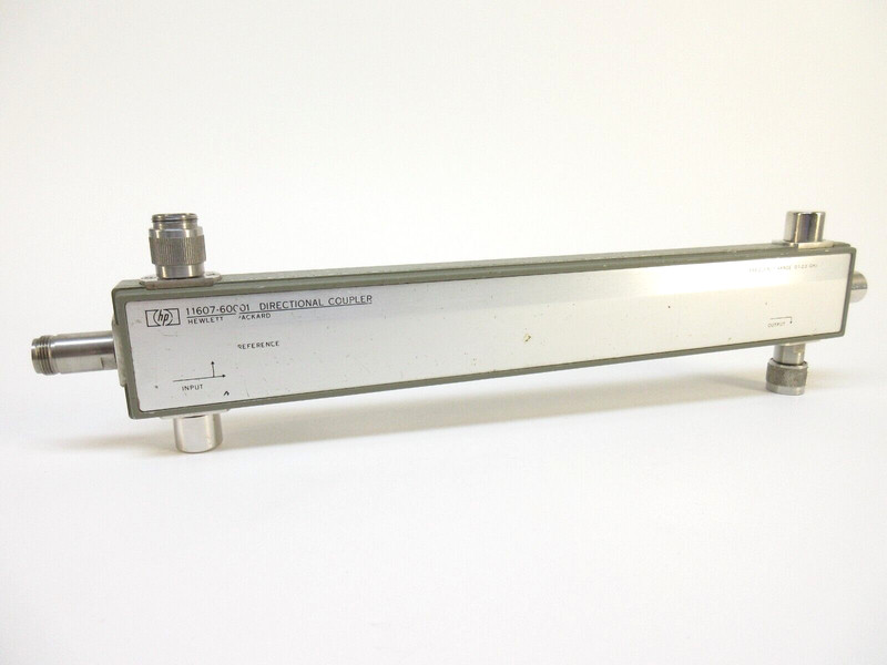 HP / Agilent 11607-60001 Directional Coupler, 100 MHz to 2 GHz, 20 dB, Type-N