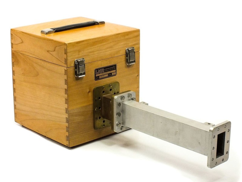 LNR HCL/4 Portable E-Band WR-229 RF Load / Hot Cold Attenuator in Wooden Case