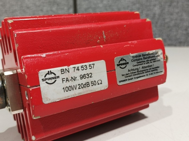 Spinner BN 745357, Attenuator, 100 W, 20 dB, 50 Ohm # gallery