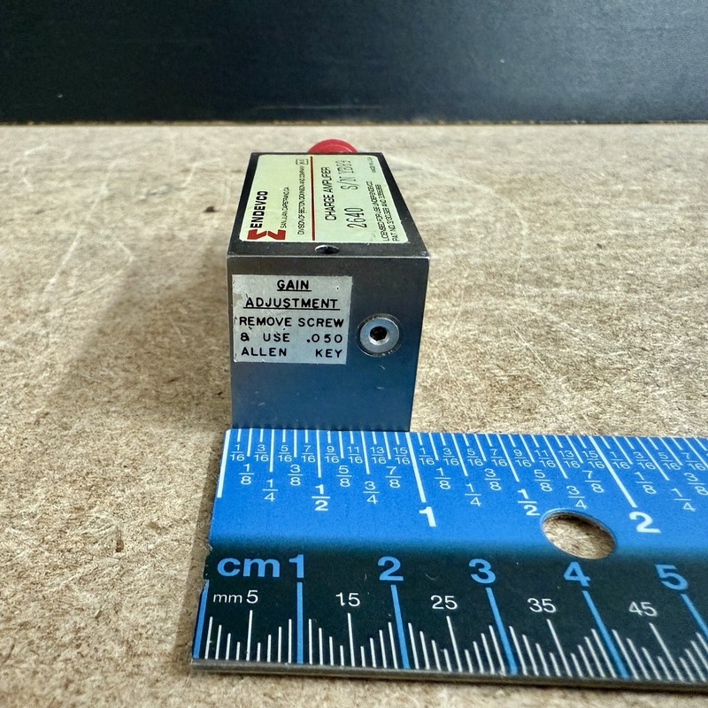 Endevco Charge Amplifier 2640 Vintage Becton Dickinson Test Equipment gallery