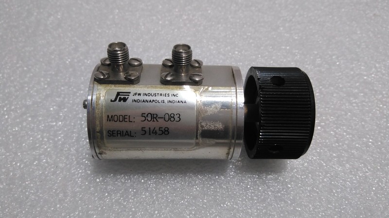 [Used] JFW / 50R-083 / SMA Step Attenuator, DC-2GHz, 10dB