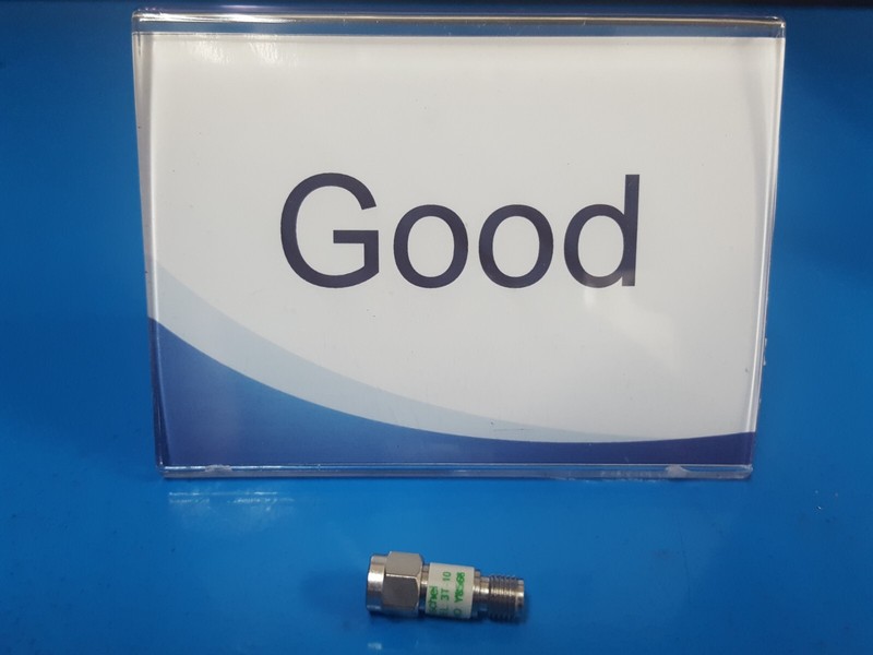 Weinschel 3T-10: Coaxial RF Attenuator, DC-12.4GHz, 10dB, SMA(M-F) (Y8568)