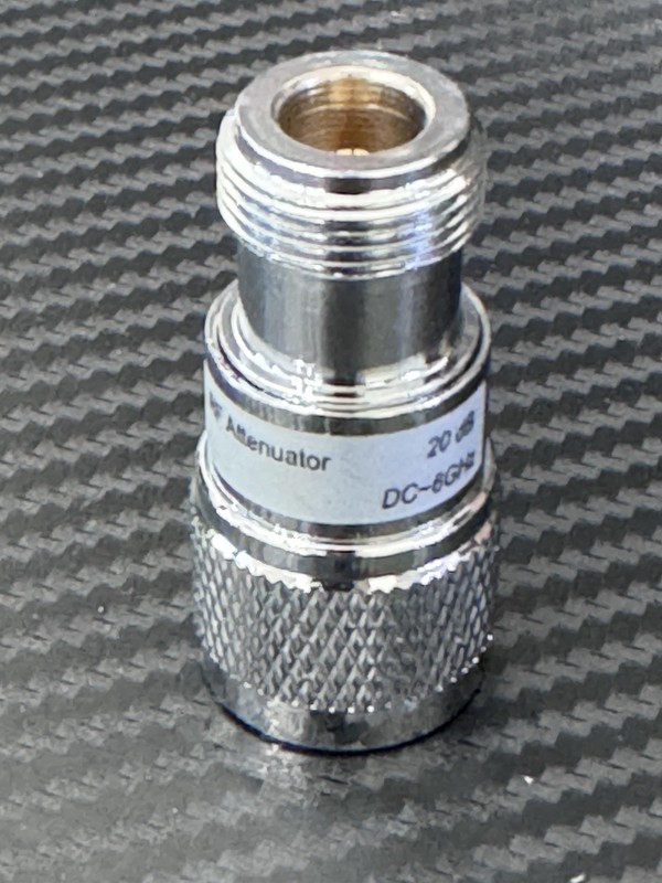RF ATTENUATOR 20DB DC-6GHZ