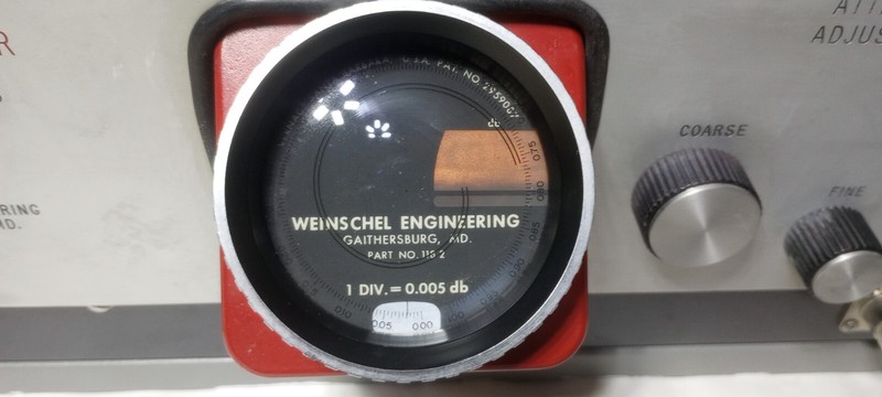 Working Weinschel Engineering PA-2 Precision 30 MHz RF Attenuator gallery