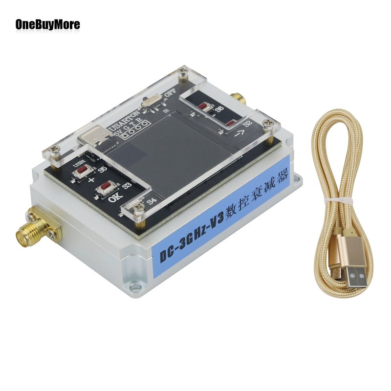 DC-3GHz Programmable Attenuator CNC Isolation Attenuator w/ SMA Female Connector gallery