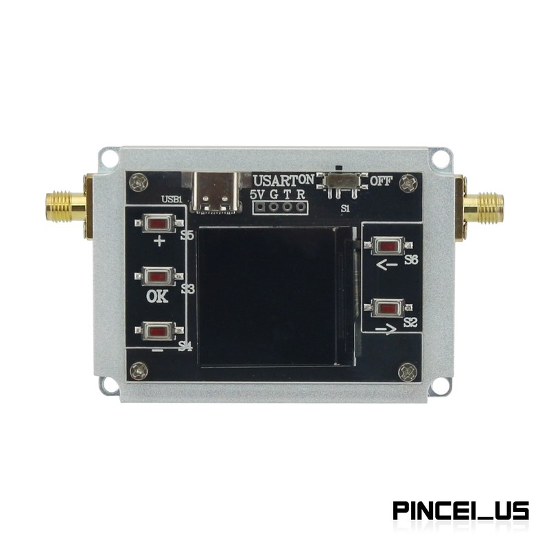 DC-3GHz Digital Programmable Attenuator CNC Isolation Attenuator 1.3" TFT Screen gallery