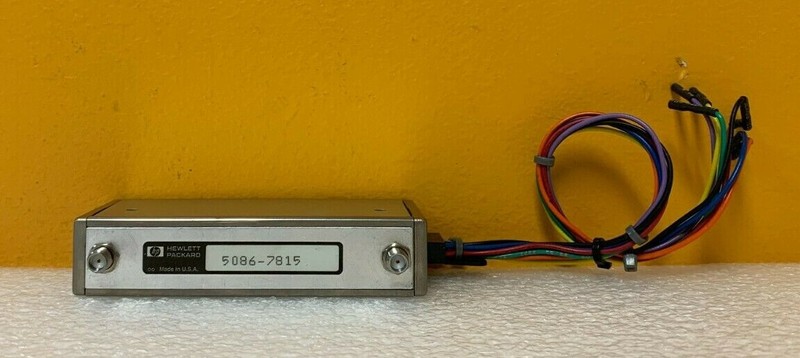 HP Agilent 5086-7815 4 GHz, 70 dB, Programmable Step Attenuator + Cable. Tested!