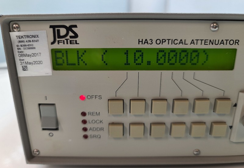JDS Uniphase HA3 - HA37+10FP1 Optical Attenuator gallery