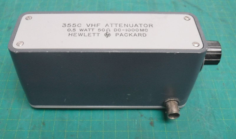 Hewlett Packard HP 355C VHF Attenuator 0.5W 50Ω DC-1000MC gallery