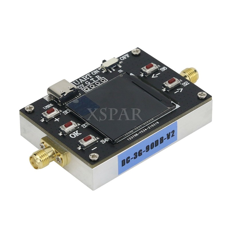 DC-3GHZ 90DB CNC Attenuator Module 0.5DB Stepping Support Host Computer TTL xr* gallery
