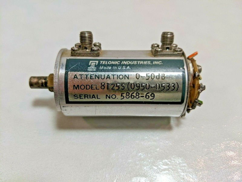 0-50db Attenuator Telonic Model 81255(0950-0533)