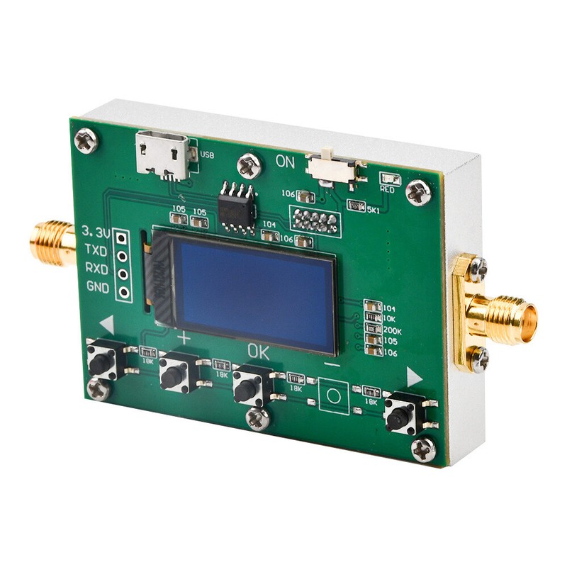 Digital Attenuator 30DB Step 0.25DB OLED Pogrammable Attenuator Module 6Ghz RF gallery