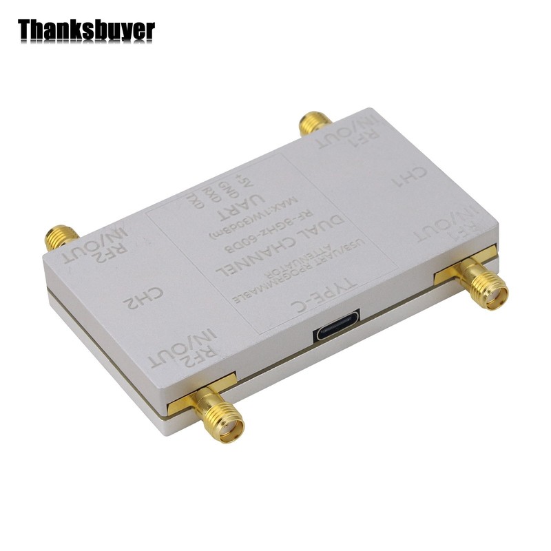 RF-8GHz-60DB Programmable Attenuator + Type-C Cable + Offline Main Control Board gallery