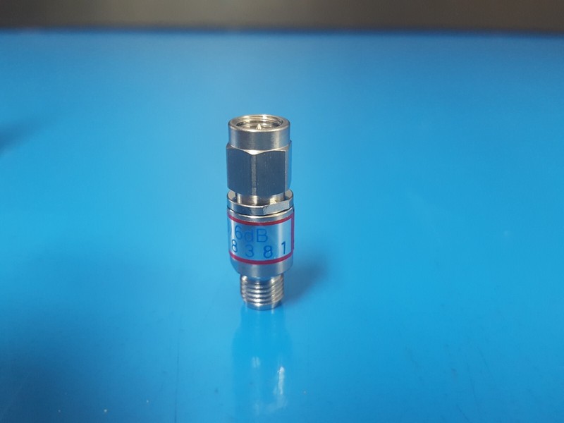 HRS AT-106(40): DC-18GHz 6dB Coaxial Fixed Attenuator (8381) gallery